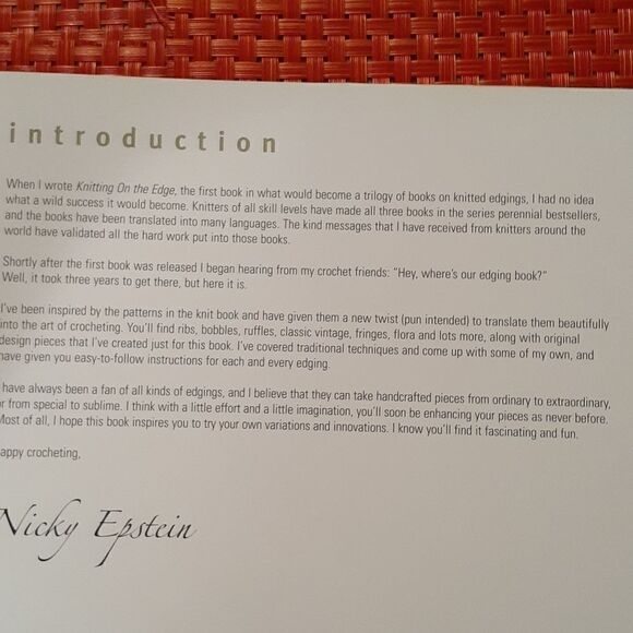 Crocheting On The Edge Hardcover Book‎ - Picture 3 of 7